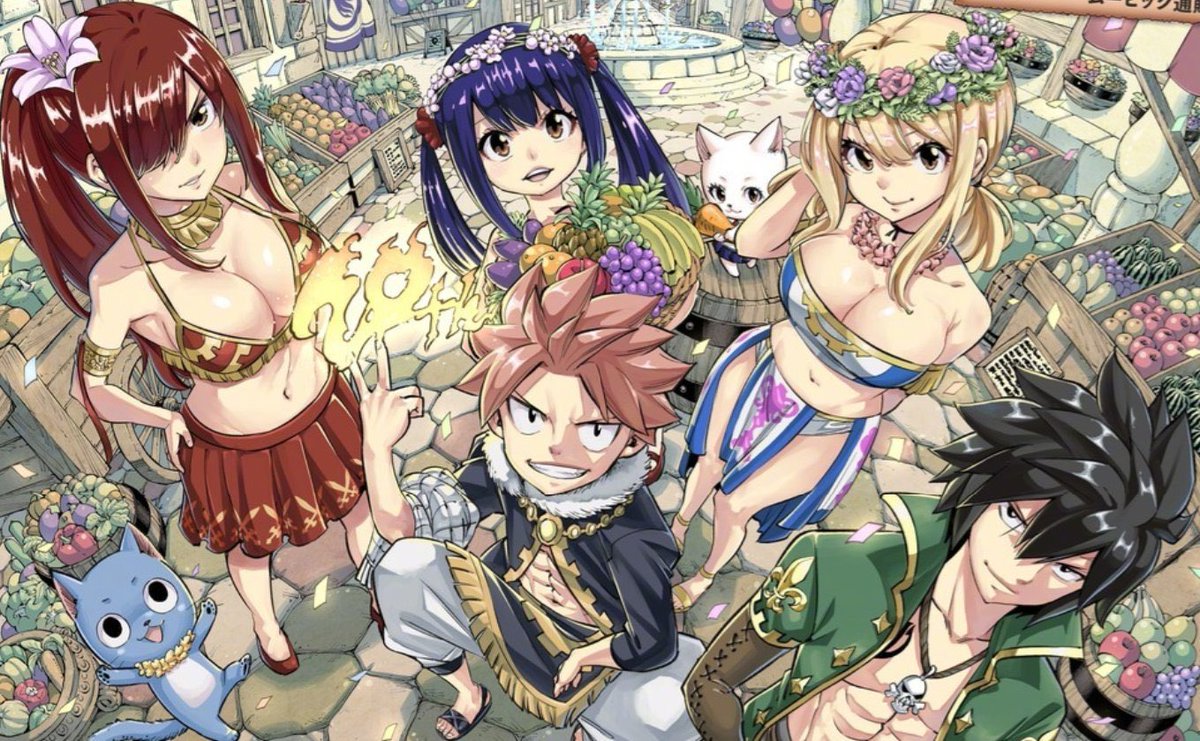 Tokanim_FR's tweet photo. 🚨 UNE NOUVELLE ILLUSTRATION DE FAIRY TAIL PAR HIRO MASHIMA POUR LES 20 ANS DU MANGA ! 🎂👆 https://t.co/BTZZ85Ancf