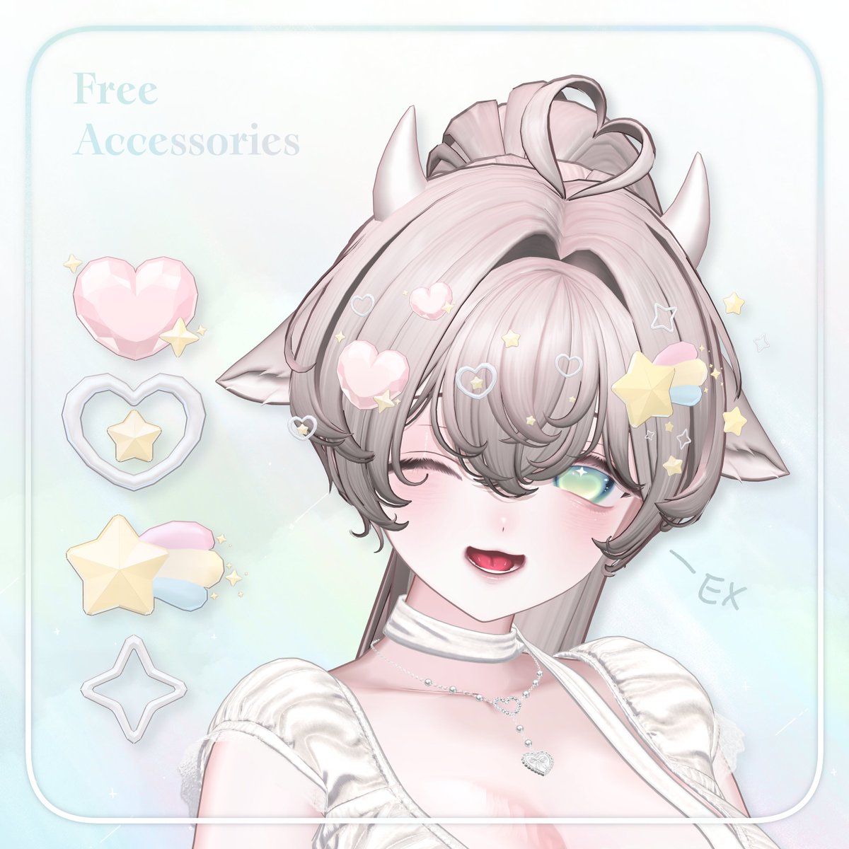 La_la_rung's tweet photo. ✨‧₊̊ Fluffy Dream Hair°₊‧✨

もこもこの前髪がポイントの、可愛いポニーテールを発売しました！
発売記念セールについかて、セットで制作したアクセサリーも無料で配布しておりますので、ぜひ💞

https://t.co/NQFbfCEuMH 

✦ プレゼントキャンペーン🎁✨
参加方法は、Follow＆このポストをRP！

8月11日までご参加いただいた方の中から、3名様に今回の新作をプレゼントします！
また、BOOTHページの❤️が100増えるごとに、当選人数を追加します！

✦ 17アバター対応
Alue / Chocolat / Fyuett / Kaguya / Kipfel / Kumaly / Kuuta / Lumina / Manuka / Marycia / Mayo / Milfy / Milltina / Savarum / Shinano / Shinra / Sio

#Bubble_Bunny #VRChat #booth_pm
