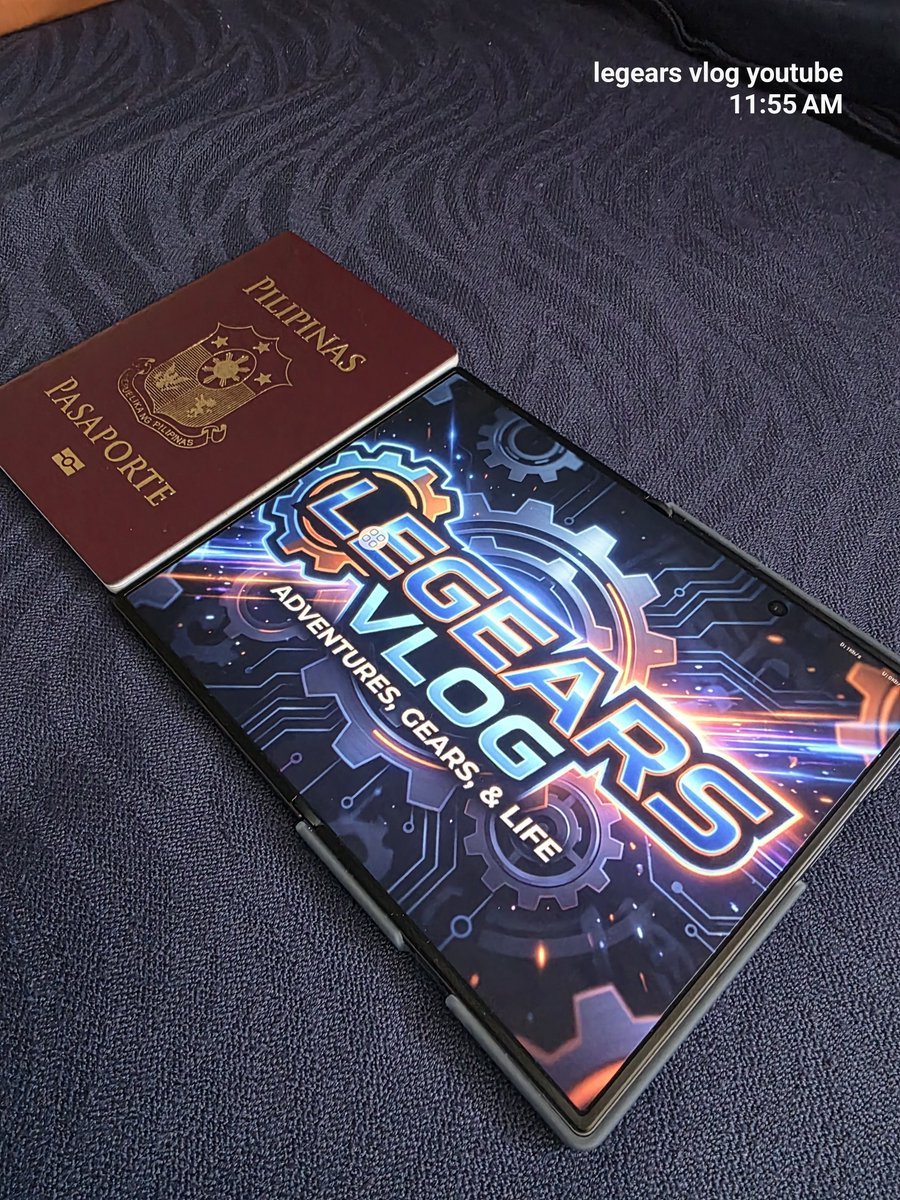 LEGEARSVLOG's tweet photo. Foldable phone, unfolder-able possibilities! The Z Fold 8 and my Philippine Passport: both essential, both ready for adventure. The best part? The Z Fold 8 opens to a full tablet for editing photos! ๐ธโ๏ธ #FlexYourFold #ZFold8vsPHPassport #TravelTech https://t.co/HvvqGVntxS