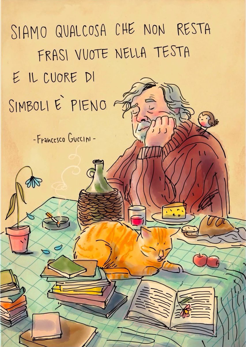 Lindax0jb's tweet photo. Che mondo sarà senza di te? 💔
#guccini https://t.co/iZ5ADCK8iT