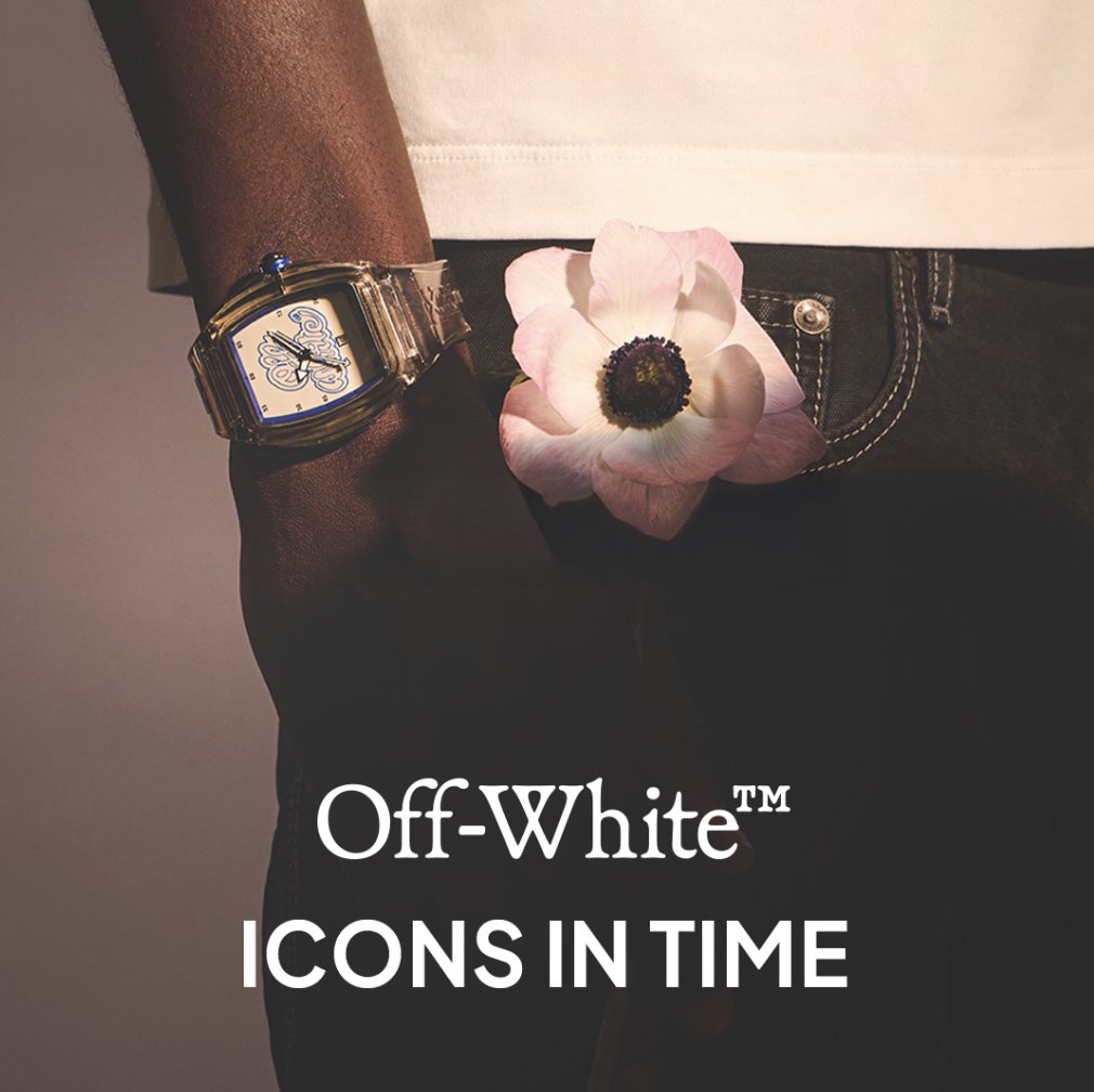superbalist's tweet photo. Since 2013, Off-White has fused fashion, art + culture to create a new era of luxe. The latest Time collection stays true to that vision with bold silhouettes, iconic details + unmistakable attitude. Shop on Superbalist. https://t.co/x8S3gOMpIn