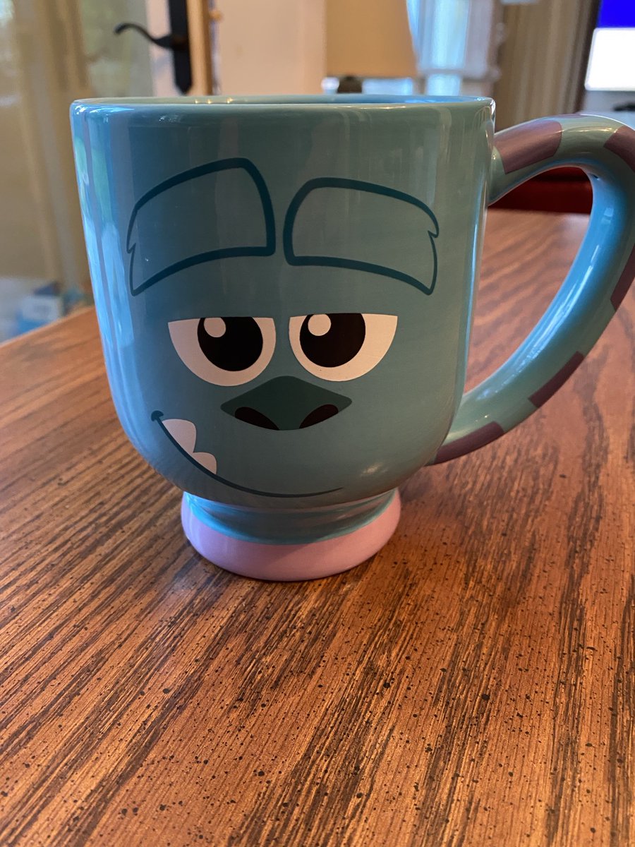 Circusbear16's tweet photo. Good morning it’s Thursday and today we have one of our Sully mugs. Have a great safe day https://t.co/Put1eEMCHg