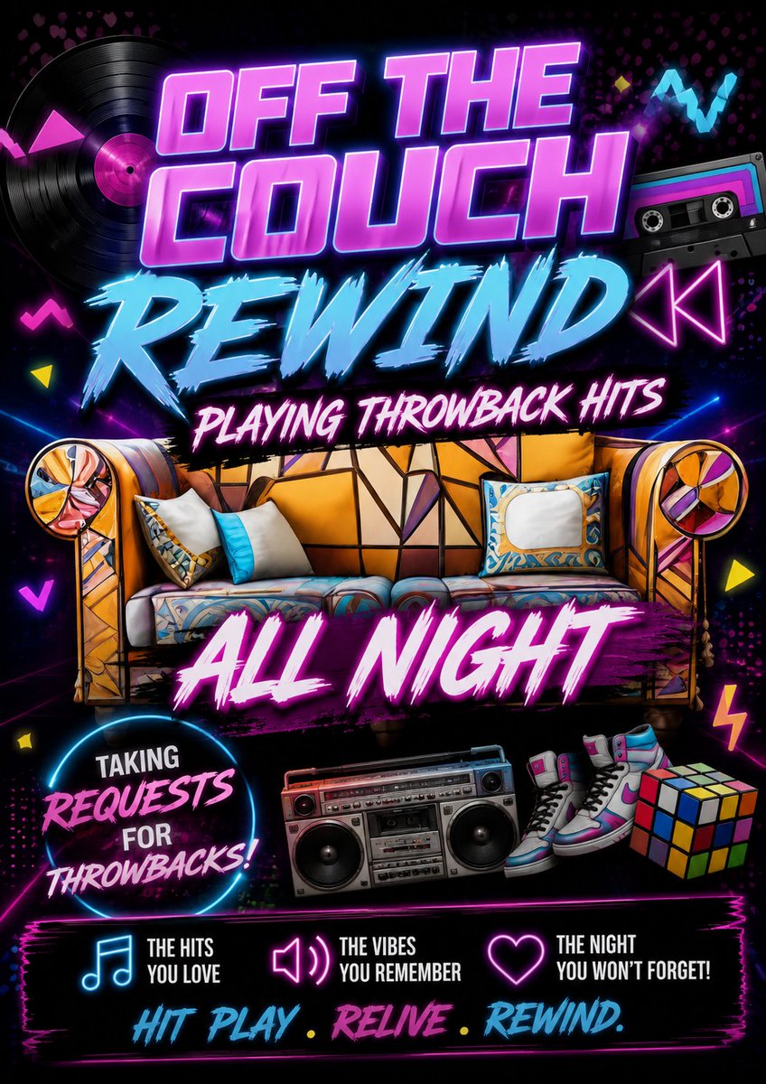 Couchtop10's tweet photo. ποΈ It's Throwback Thursday! βͺπ₯
Take a blast to the past with Off The Couch Rewind as we bring you the classics that never get old. Tune in, catch the vibes, and let's run it back! π§
#ThrowbackThursday #OffTheCouchRewind #ThrowbackVibes
https://t.co/KGNmTqYKLD https://t.co/YV415ggICy