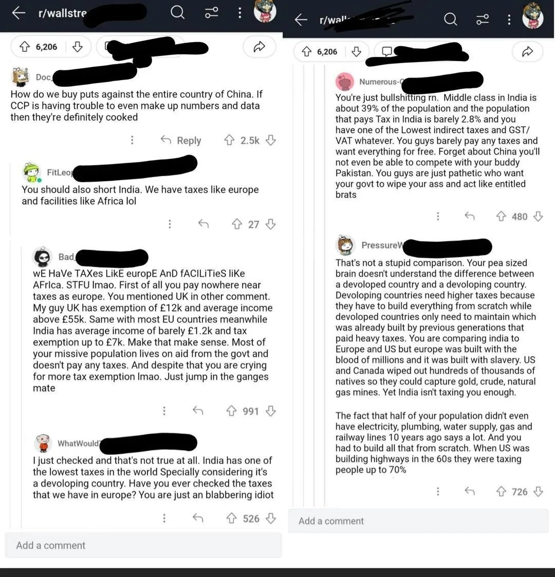 WhitePillzONLY's tweet photo. Low IQ indian redditors getting cooked by gora pakodas will never fail to crack me up

"Just jump in the ganges mate" https://t.co/4xymi4Lx6K