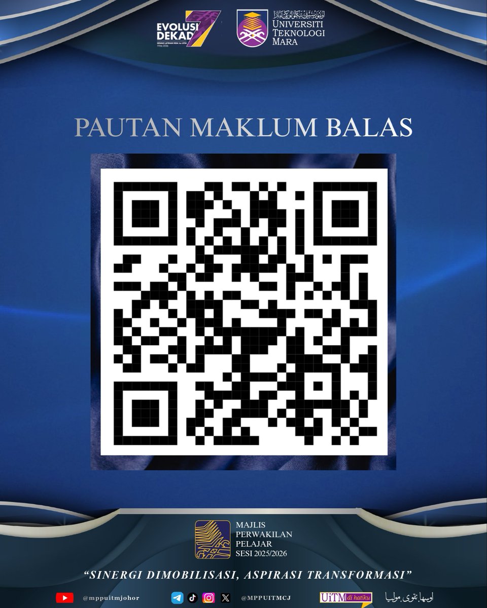 mppuitmcj's tweet photo. MAKLUM BALAS WARGA UiTM MENGENAI PASAR MALAM UiTM CAWANGAN JOHOR, KAMPUS SEGAMAT https://t.co/5qUBWvJajD