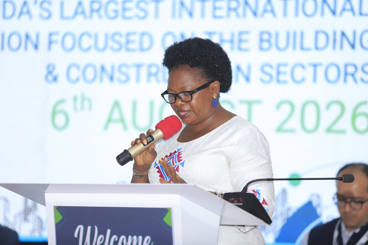 ugandabuildcon's tweet photo. The 5th Uganda Buildcon Int. Expo 2026 has been successfully inaugurated by our esteemed Guest of Honour, Hon. @HarrietNtabazi, @ministry_lands.

📍UMA Show Grounds, Lugogo, Kampala
📅 6–8 August 2026
⏲️10:00 AM – 6:00 PM

Book Your FREE Visit:
https://t.co/N2UPrpDdY4 https://t.co/kweaMDpN0j