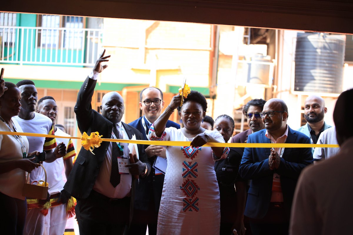ugandabuildcon's tweet photo. The 5th Uganda Buildcon Int. Expo 2026 has been successfully inaugurated by our esteemed Guest of Honour, Hon. @HarrietNtabazi, @ministry_lands.

📍UMA Show Grounds, Lugogo, Kampala
📅 6–8 August 2026
⏲️10:00 AM – 6:00 PM

Book Your FREE Visit:
https://t.co/N2UPrpDdY4 https://t.co/kweaMDpN0j