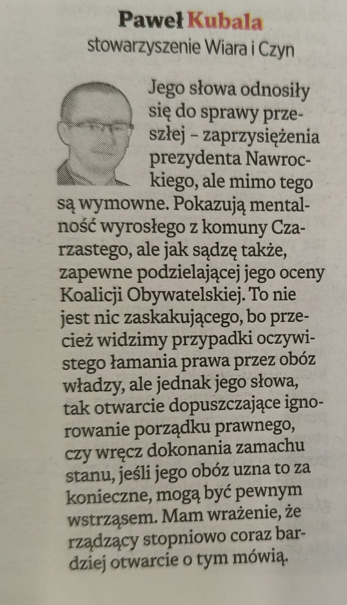Pawel_Kubala's tweet photo. Odpowiadam na pytanie w @WarszawskaG. https://t.co/R2eb7dIFbD