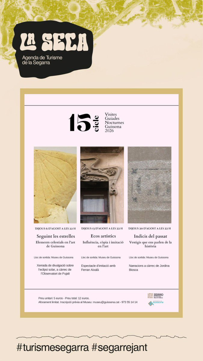 Turisme_Segarra tweet picture