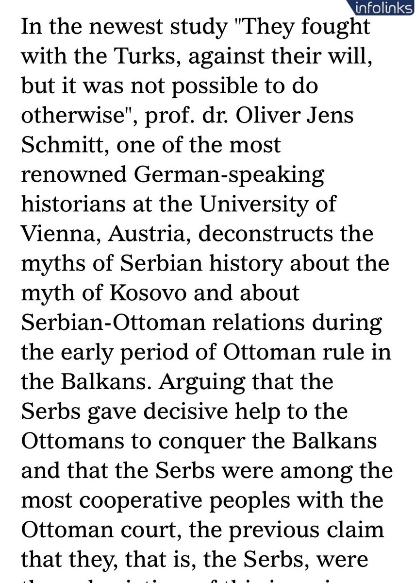emanuelroshi2's tweet photo. @3days2Kiev @Bas71021983 See, that’s why it is easy to beat you in am argument. You think you prove a different point, by posting strange sources and most importantly sources from WW1 while I‘m talking about the ottoman wars. You helped the ottomans conquer the balkans, that‘s not something you can deny. https://t.co/FNIhgGV1xH