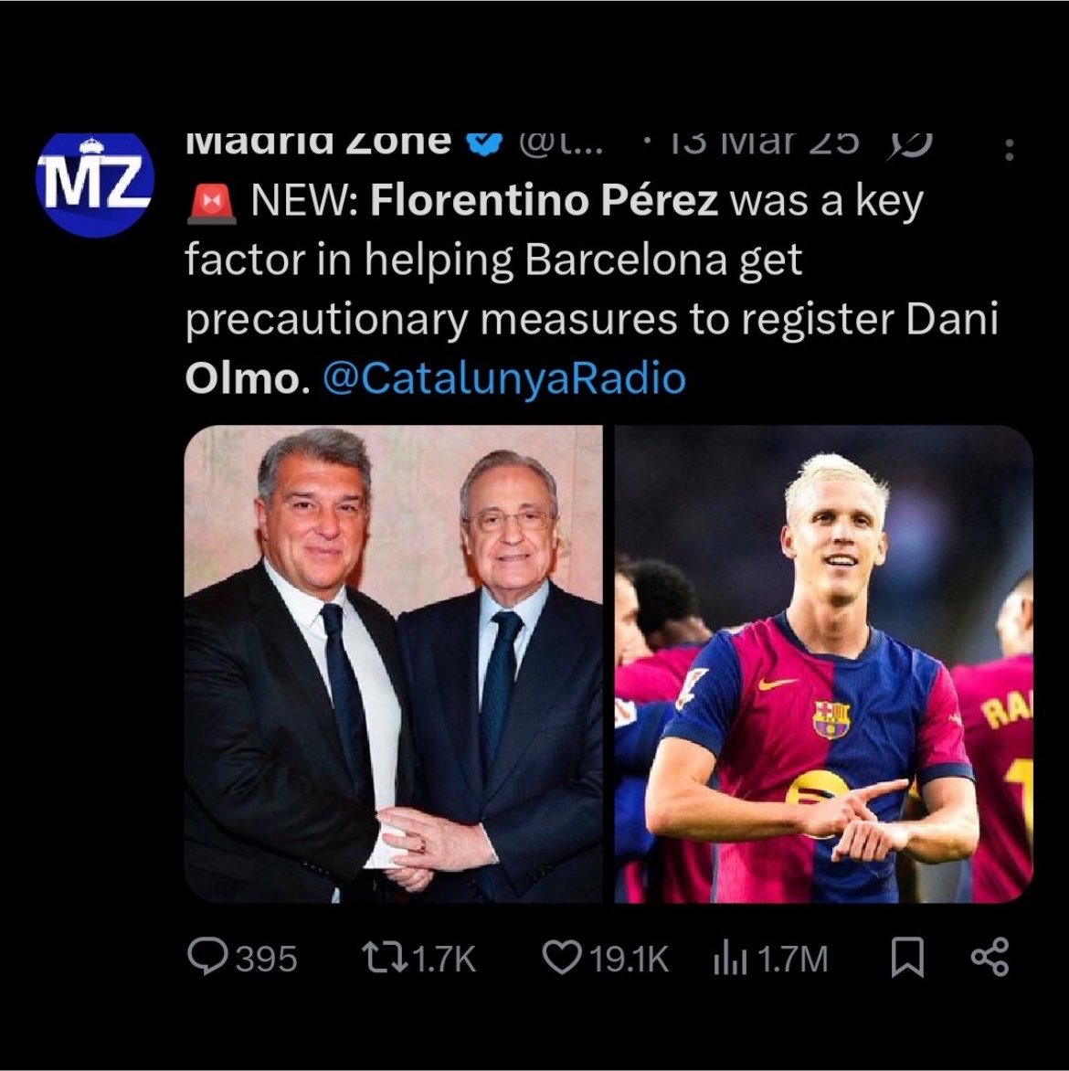 JohnHonesty__'s tweet photo. Back in 2022 "We want a strong Barca, we will help them get back"

Congratulations Florentino Perez. You are doing a great job, keep it up. You're also doing even better in destroying Real Madrid along the way https://t.co/AZn37IMP5F