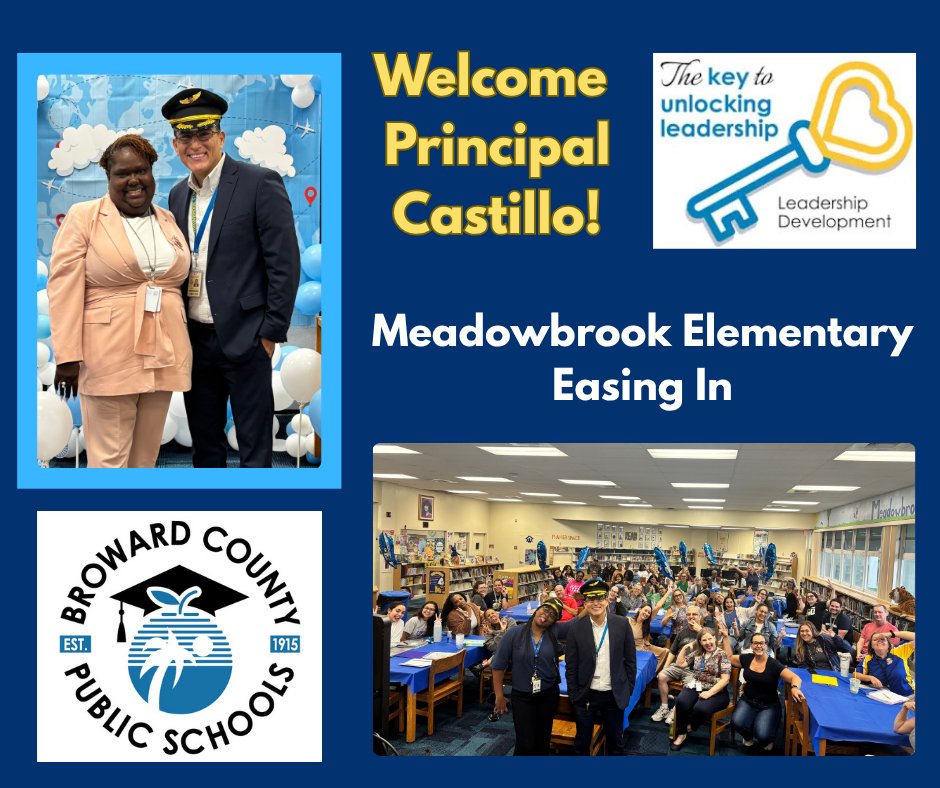 BCPSLeadership's tweet photo. Building connections from day one! Great time facilitating the Easing In process with Principal Castillo and the staff at Meadowbrook Elementary. Here's to a great year ahead! #BCPS #EasingIn @BCPS_DeputySupt
@HowardHepburn
@bcpsleonardi
@ConeFabian @MeadowbrookElem https://t.co/eOzL6vHj54