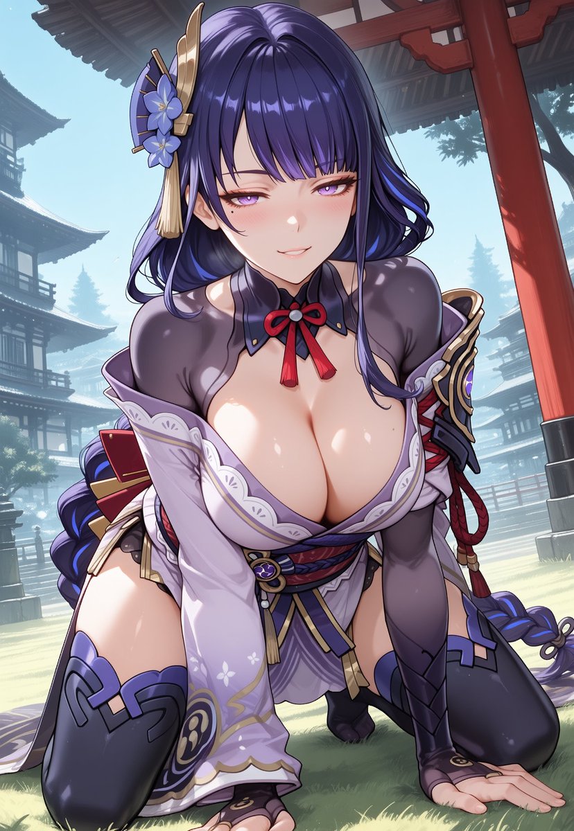AndreasAI_SFW's tweet photo. [Image Set - Raiden Shogun (Genshin Impact)]    
4 SFW Images 2# Preview 
Full set contains 20+ SFW images &amp; 40+ NSFW images.

#RaidenShogun #Raiden #AI #AIart #GenshinImpact #Genshin https://t.co/bszWodxHk0