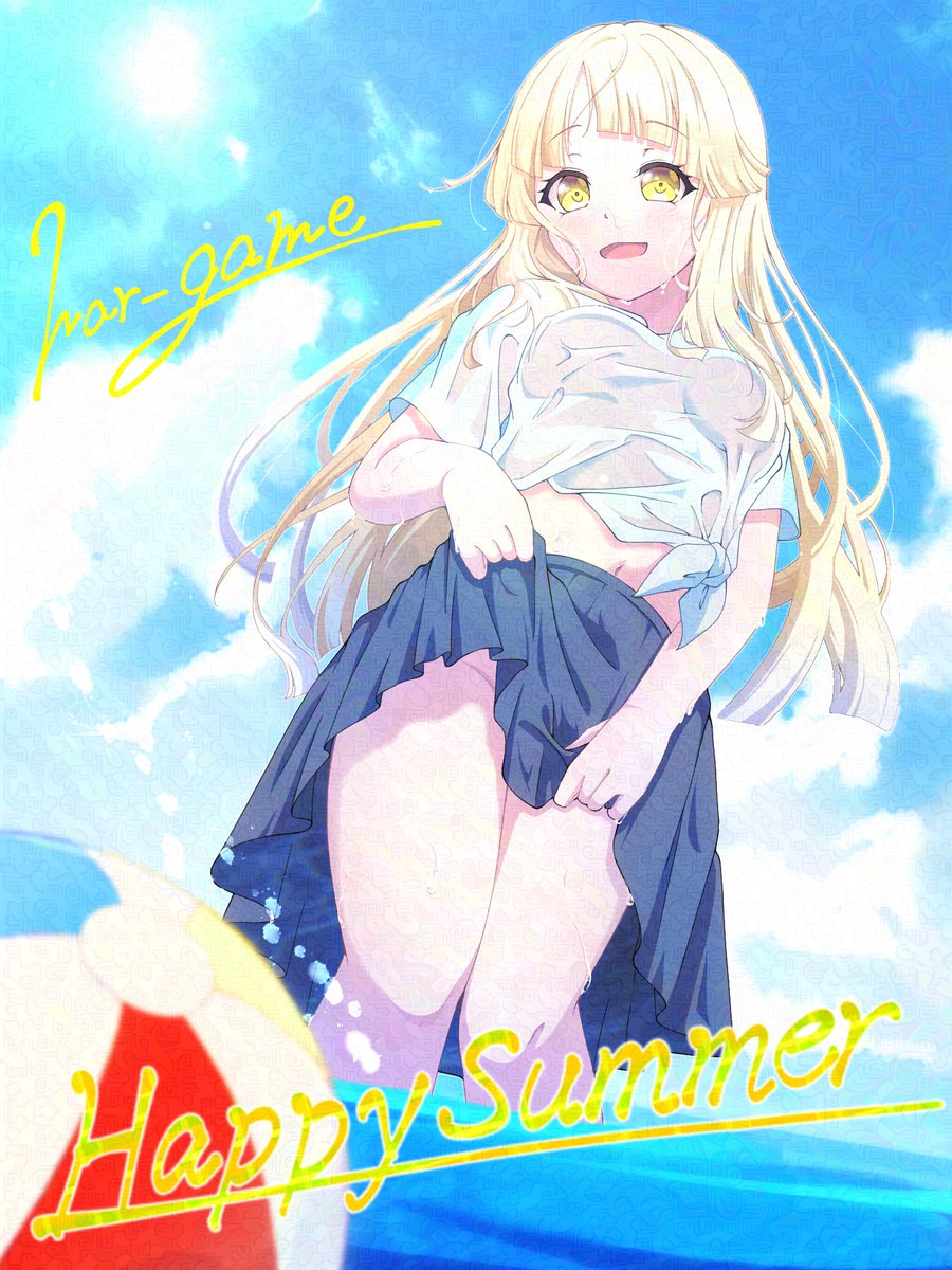 Wargame_59's tweet photo. #bandoriart
ハッピーラッキーサマー☀️ https://t.co/He1xxeW1oC