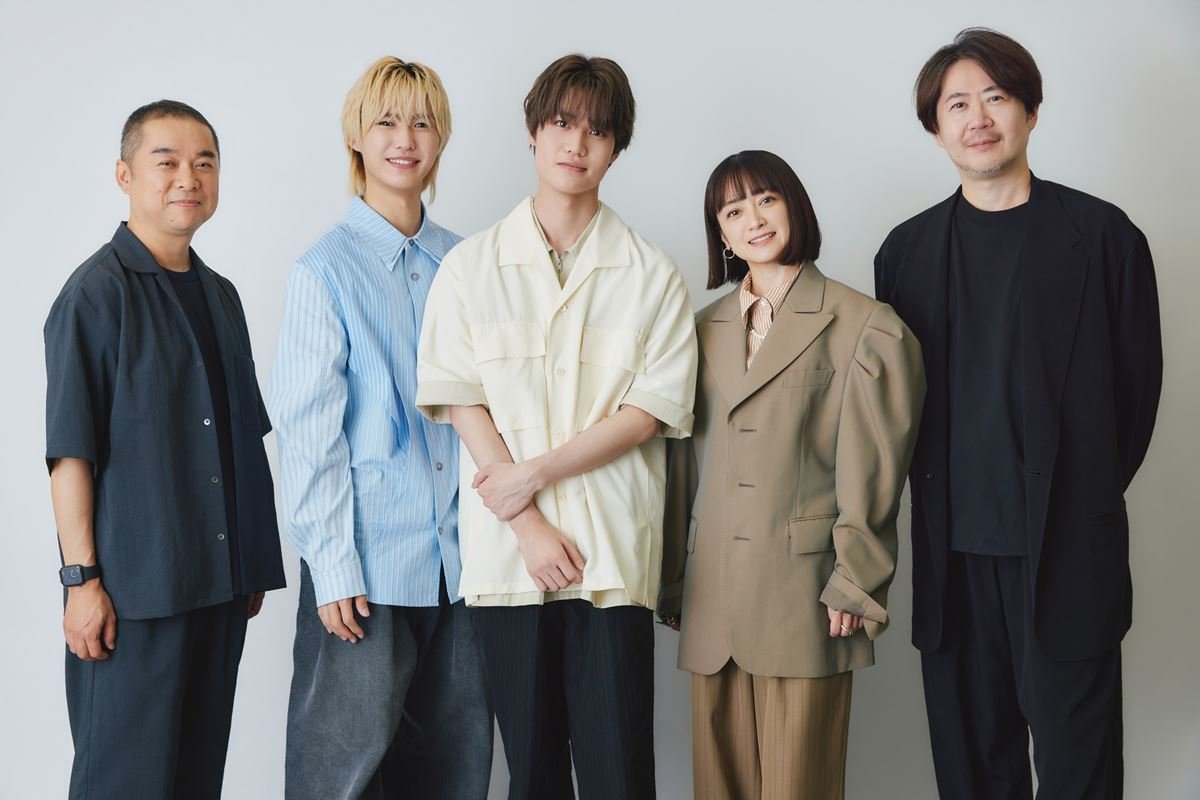 PiaStage's tweet photo. ＼インタビュー公開中🎙／

舞台『ナイボー！』大西風雅さん、岡﨑彪太郎さん、安達祐実さん、横山拓也さん、眞鍋卓嗣さんが作品への思いを語る✨

記事はこちら👉
https://t.co/Vjq2n8kgBc

#ナイボー
#ぴあステージ https://t.co/JDC6jyskHS