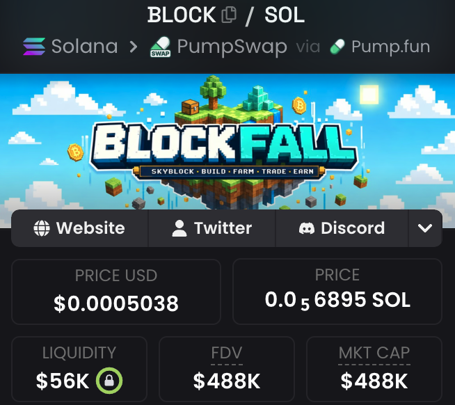ojayxyz's tweet photo. $BLOCK is a steal here.

come and build with us
stop trading new pairs once in a while and relax.

gud tek https://t.co/ZFnjpIAikd