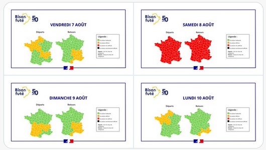 Image de Préfète de la Nouvelle-Aquitaine et de la Gironde - #InfoTrafic ℹ️ |&nbsp;De nombreux déplacements sont prévus pour ce grand week-end de départ en vacances.

