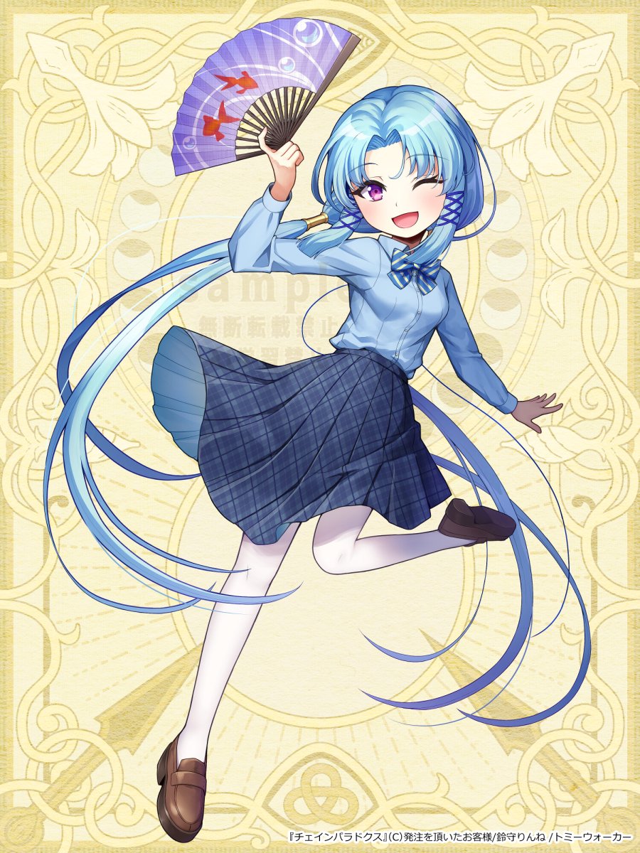 nal_deen's tweet photo. 【TW】全身イラスト納品しました！ ご依頼頂きありがとうございました！ https://t.co/RaitcTUMDu
『チェインパラドクス』（C）発注を頂いたお客様/鈴守りんね /トミーウォーカー https://t.co/GnCQel2PCB