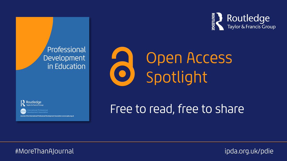 PDiEjournal's tweet photo. New in PDiE: Tytler et al. describe a system-wide, part-time postgraduate qualification designed to re-specialise out-of-field science and maths teachers — and what it takes to make it work at scale.
Read: https://t.co/mebOzIlgj0 
#MoreThanAJournal #PDIEJournal #TeacherEducation https://t.co/Vzw7LfA5WC