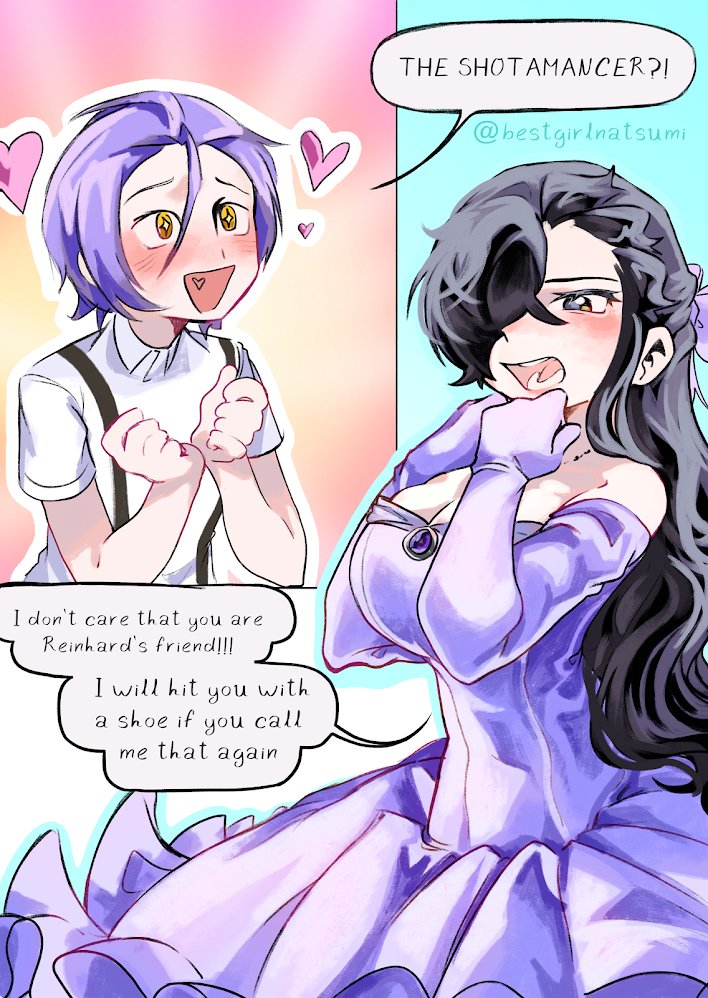 bestgirlnatsumi's tweet photo. Julius admiration and fondness for the title reads... diferently...

#rezero #NatsumiSchwartz #SubaruNatsuki https://t.co/Z4fHLCWjgM