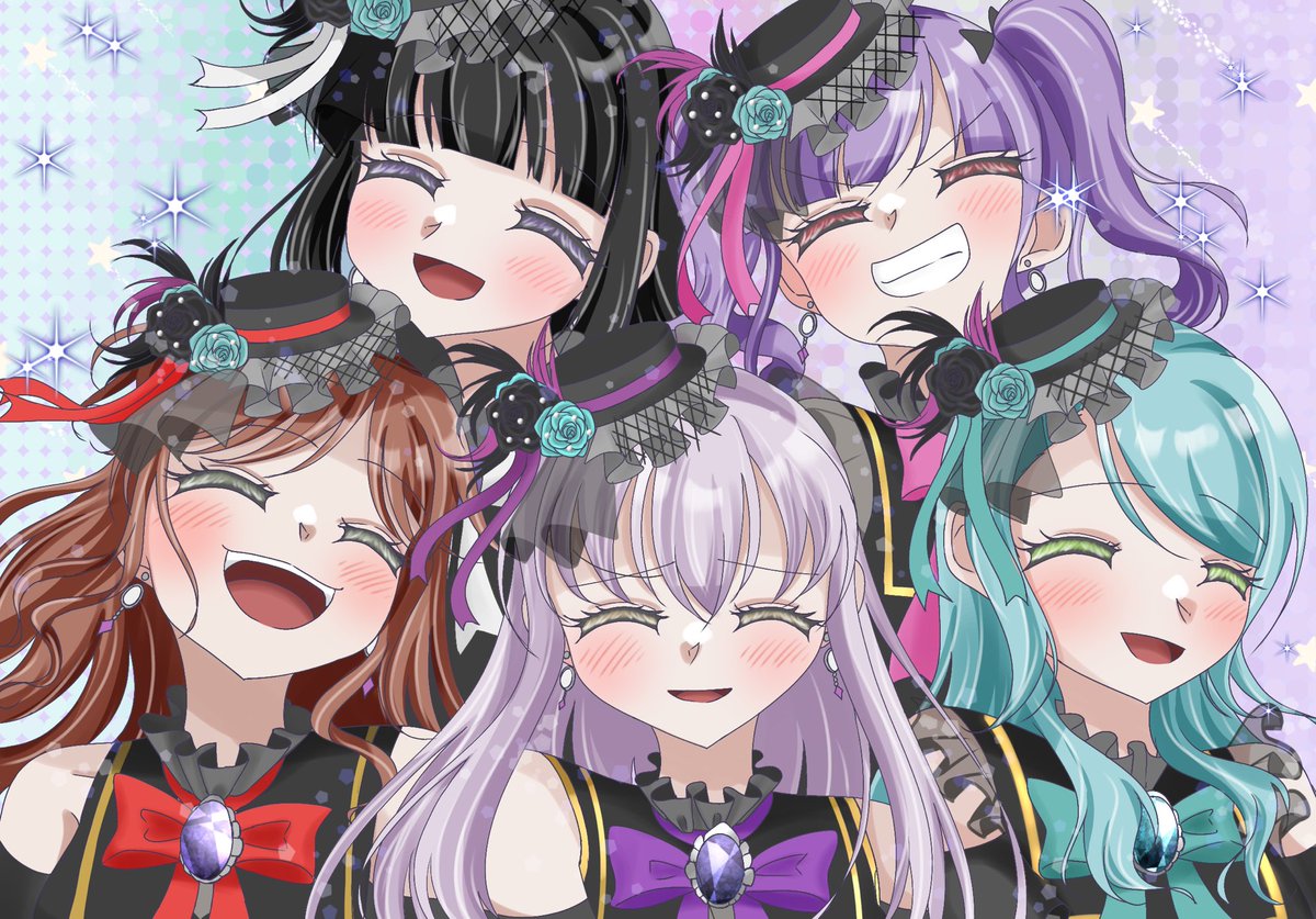 Sy_Baaanb's tweet photo. Roseliaと出会えたことがわたしの「誇り」

#Roselia10周年 
#bandoriart https://t.co/dNgQJ46Pz4