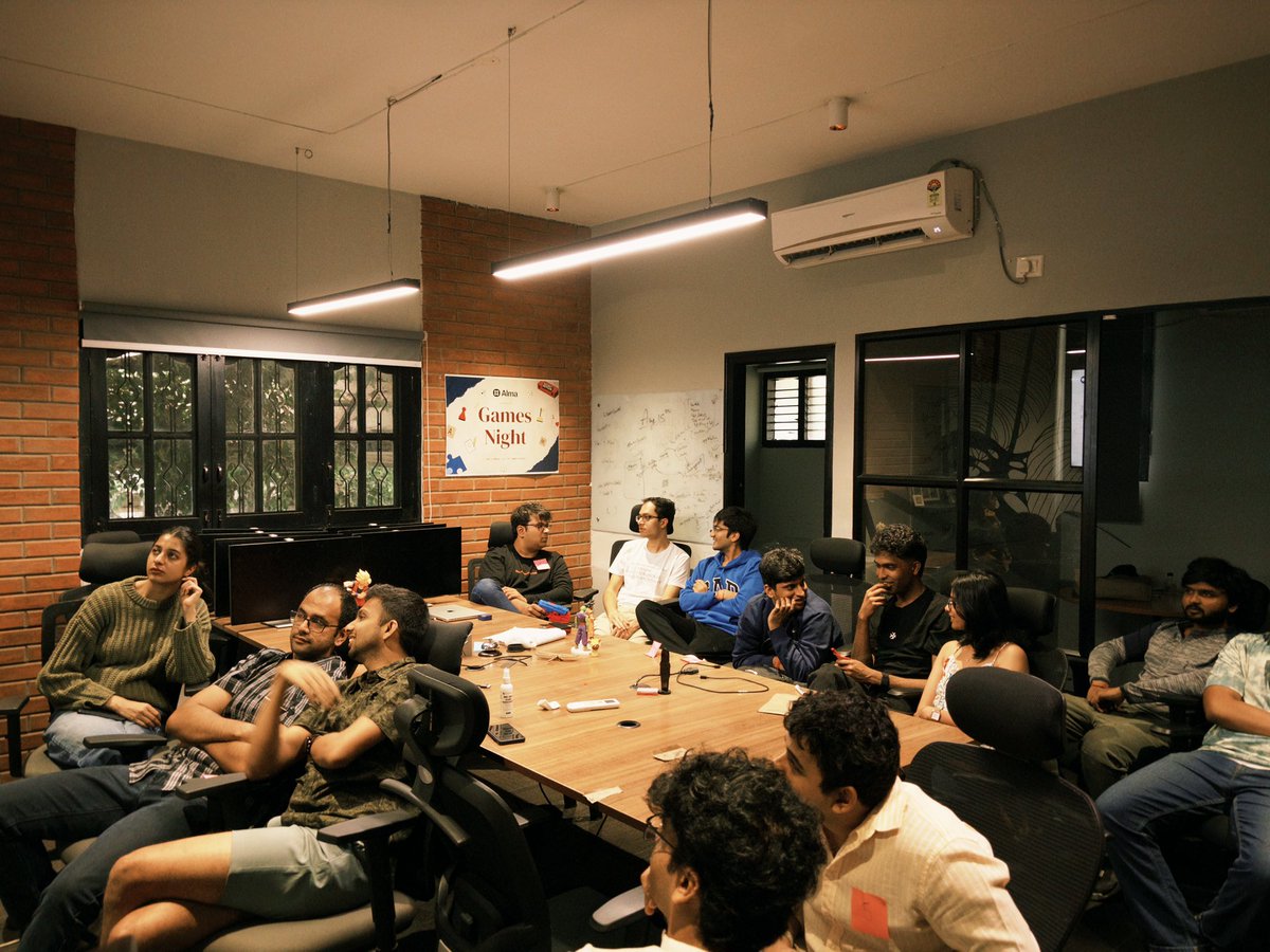 alma_inc's tweet photo. BREAKING: our games night has raised… capacity❕

Last week’s was a blast, so we’re opening this Saturday’s to more people.

Join us for Mafia, board games, snacks, and good conversations. We might also show you a little of what we’ve been building 👀

Link below.🔗 https://t.co/zCYR7vGKSD