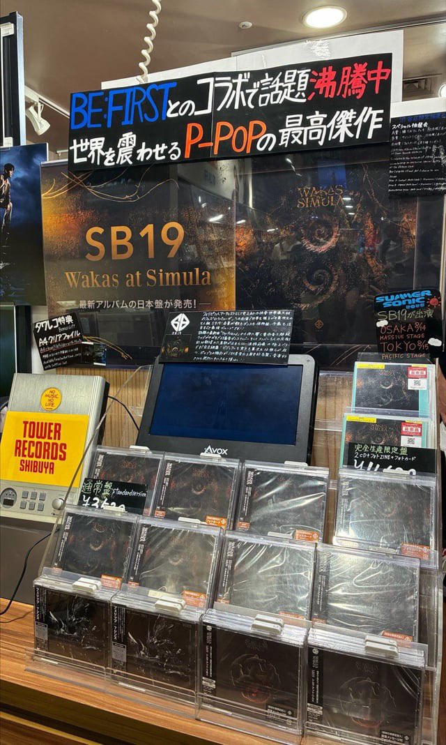 le_mo_nnnnnn's tweet photo. sb19 opened doors in japan. what started with their own section has now grown into a dedicated opm section. thank you sb19 for paving the way. https://t.co/qqHGPnkWqz