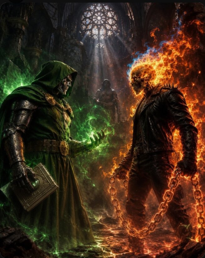 EkpoIruoghene8's tweet photo. Be honest…
Does Ghost Rider’s Penance Stare even work on Doom? https://t.co/GNx7I4csNg