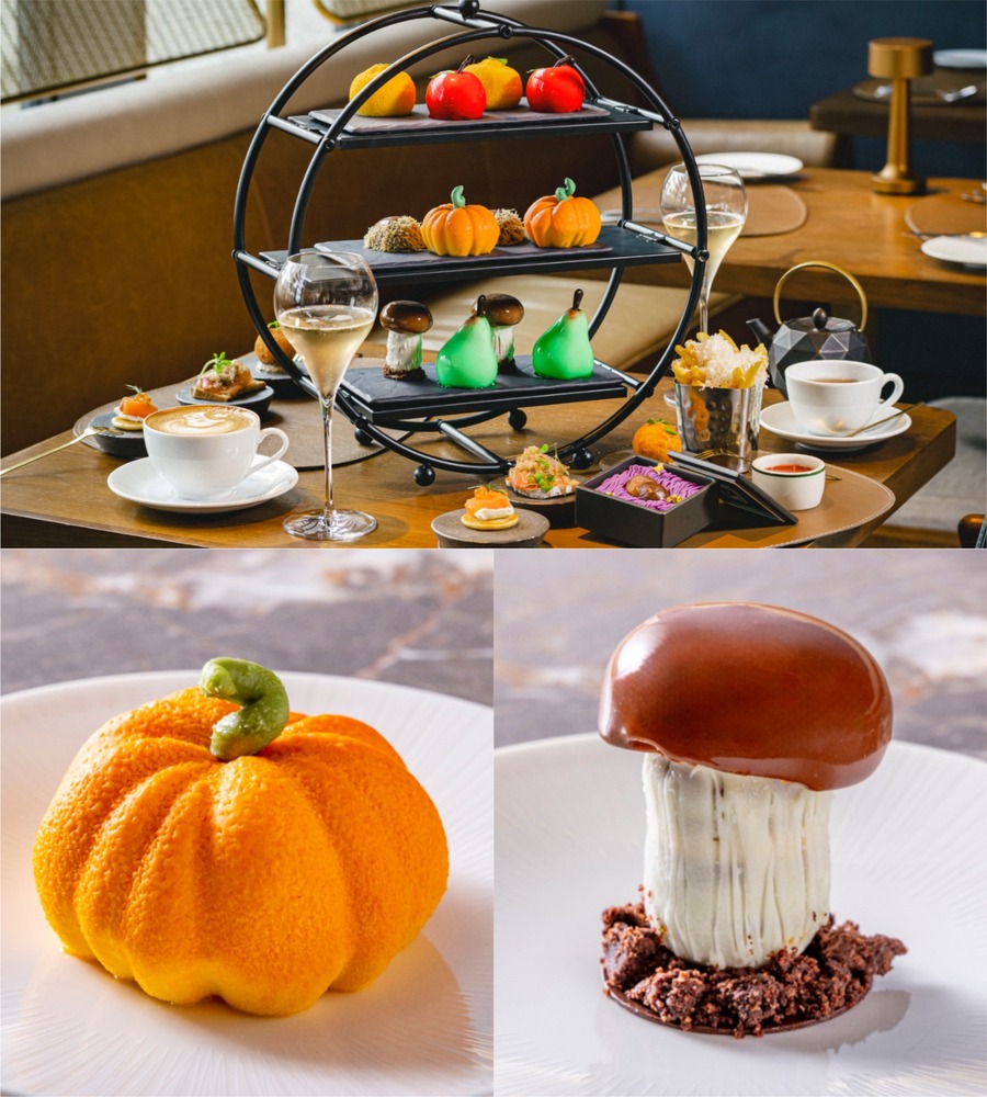 fashionpressnet's tweet photo. “秋食材そっくり”アフタヌーンティーがキンプトン新宿東京で、りんご・栗・きのこ型スイーツ - https://t.co/MFZ6NjmRf9 https://t.co/UOiHOMbvsI
