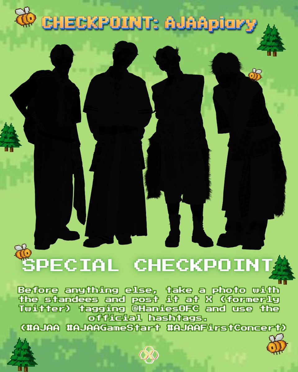 haniesofc's tweet photo. 🚨 System Notice: SPECIAL CHECKPOINT 🎁

Any guesses what these special power ups are? Let’s lock and load on d-day! 👾

Read instructions carefully to start you AJAAmazing journey ⭐️ 

See you at CHECKPOINT: AJAApiary 🍯

#AJAA #AJAAGameStart #AJAAFirstConcert @AJAAofc https://t.co/XUaddz4Ybm