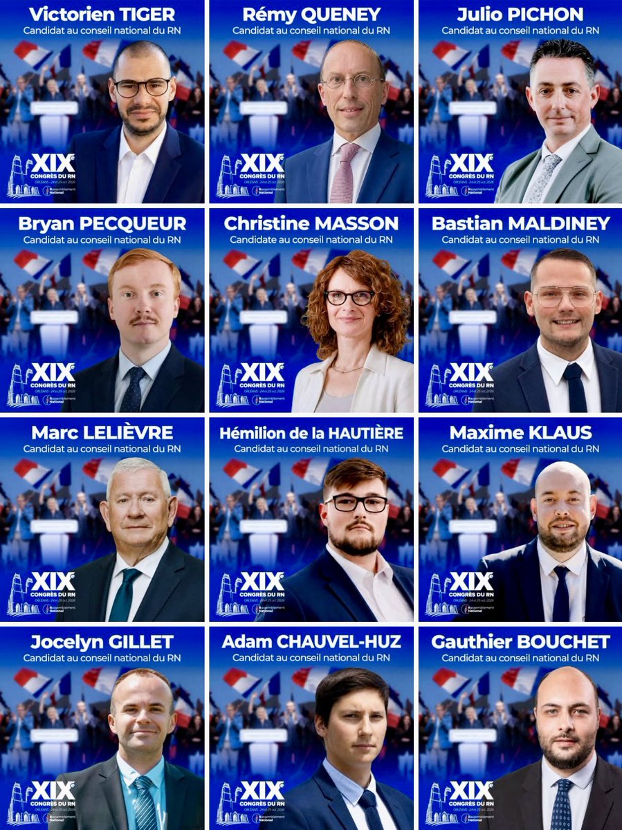 BastianMaldiney's tweet photo. 🇫🇷 Du 21 septembre au 22 octobre, les adhérents du @RNational_off éliront le Président du mouvement et les membres du Conseil national. 
En Loire-Atlantique, 12 candidats sont en lice. 
🗳️ Adhérez avant le 20 septembre pour participer au vote. 

#Congrès2026 #RN44 https://t.co/McUlMI4G83