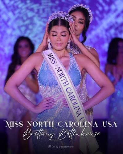 MAGAts_Exposed's tweet photo. Meet MAGAt Brittany Boltinhouse, the ex-Miss North Carolina USA who proved you can be a Honduran immigrant, a vocal Trump stan, AND a casual user of racial slurs all at the same time. Talk about multi-tasking!

Reports surfaced regarding her use of the Facebook alias "Sosa the Stallion," which was linked to the use of racial slurs in past social media posts. Additionally, her public digital presence included vocal support for Donald Trump and his 2024 campaign, alongside criticism of other political figures.

Following the public emergence of these posts, Miss USA officials announced that she would no longer hold the title of Miss North Carolina USA. As a result, the first runner-up, Myla Hadley, was named as the new representative for the state in the Miss USA pageant. Since the title change, the former titleholder has returned to her professional work at a family-owned flooring business.