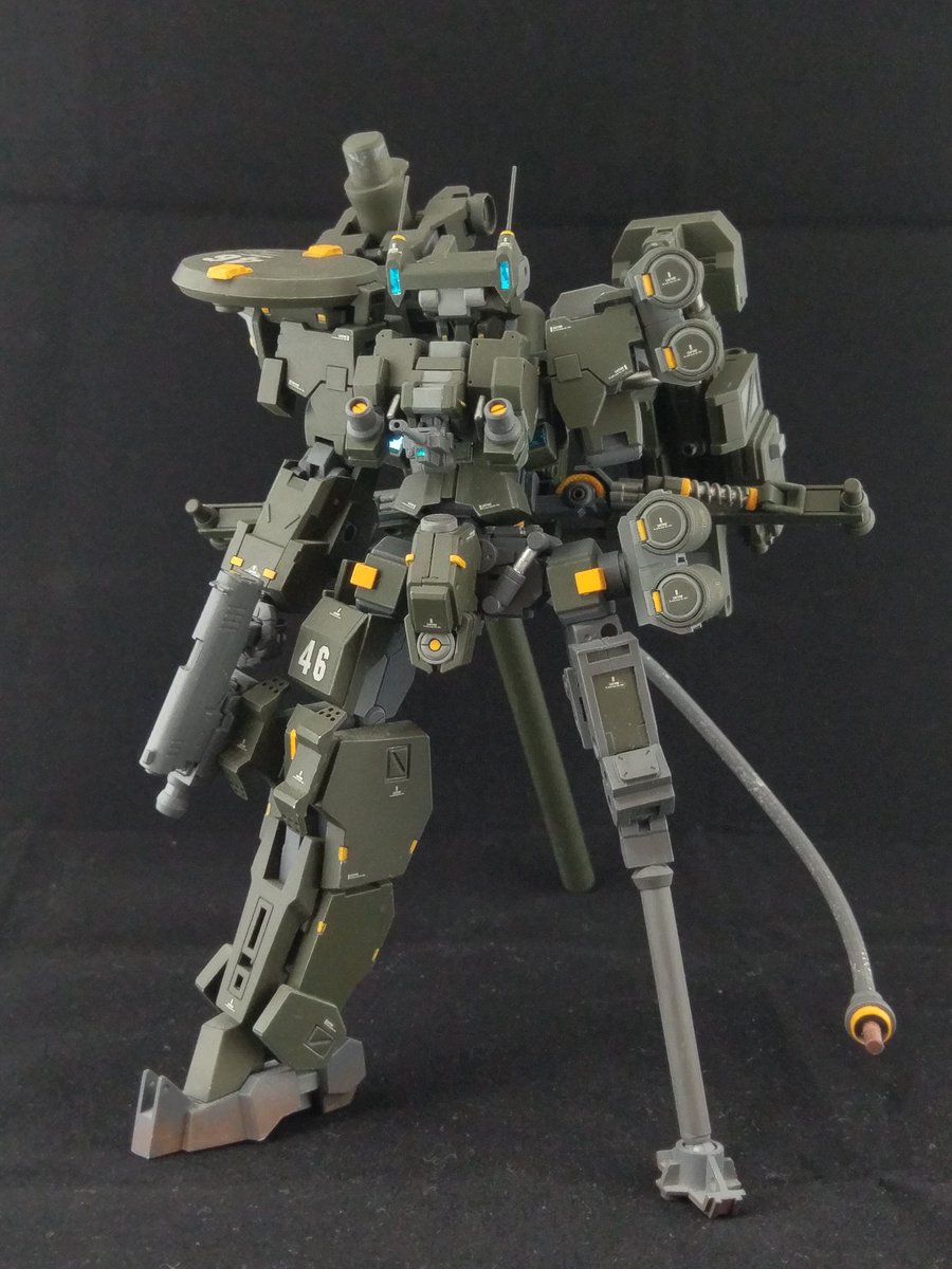 eject3's tweet photo. スティレット？うちにはないよ。
61式自走破城砲
#フレームアームズ https://t.co/rby3HJgl6P