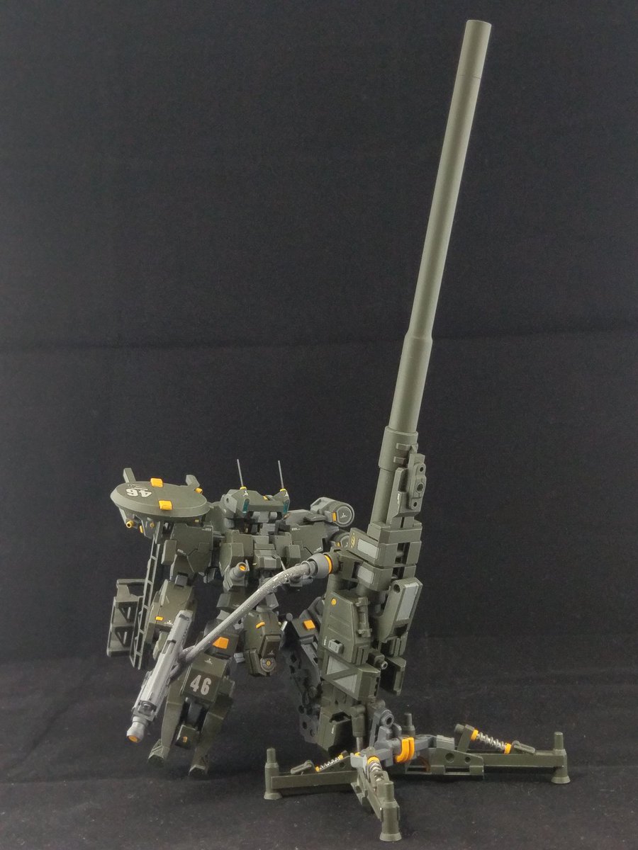 eject3's tweet photo. スティレット？うちにはないよ。
61式自走破城砲
#フレームアームズ https://t.co/rby3HJgl6P