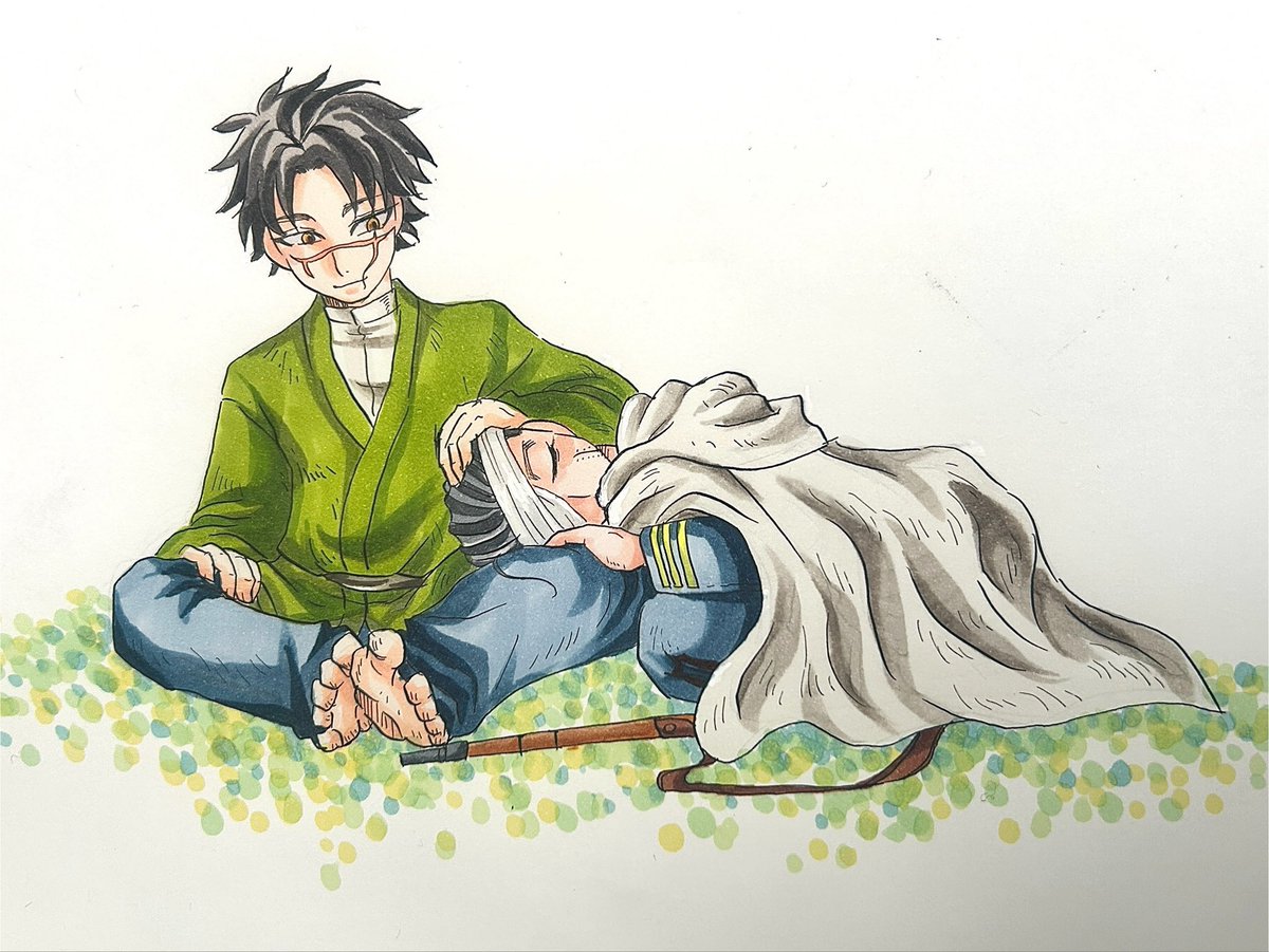 T53321456's tweet photo. #ひらいて赤ブー 
#傷も過ぎればいとおしい   
何年も前に描いたsgoです。
黄泉に行って束の間の再会出来たら、こんな感じだといいなと今でも思う。 https://t.co/pnA7XcRwcv