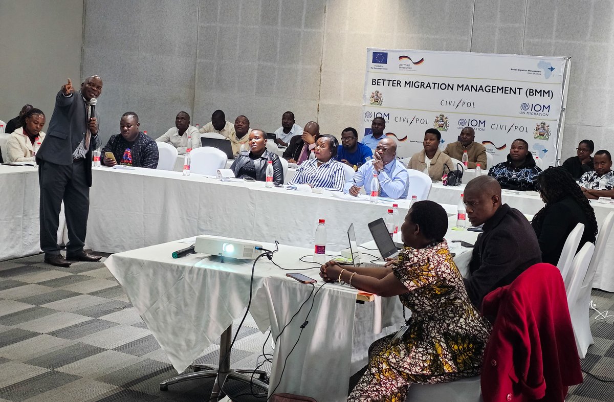 IOMMalawi's tweet photo. Frontline border officials from @Immigration_Mw , Police, Social Welfare &amp; MRA have wrapped up a 3-day Integrated Border Management training in Mzuzu, strengthening coordination &amp; information sharing  for safer, more effective borders in Malawi. @EUinMalawi @BMZ_Bund https://t.co/R62eLRMCoM