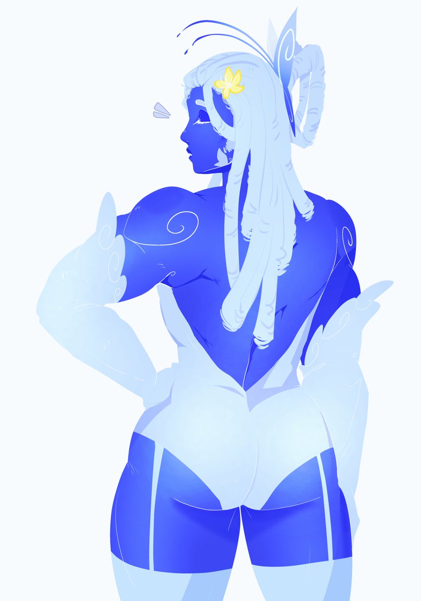 H4S0_43O's tweet photo. Sorry, I don't know how to draw him properly 🥹 #deltarune #blue https://t.co/cPsWQQHF48