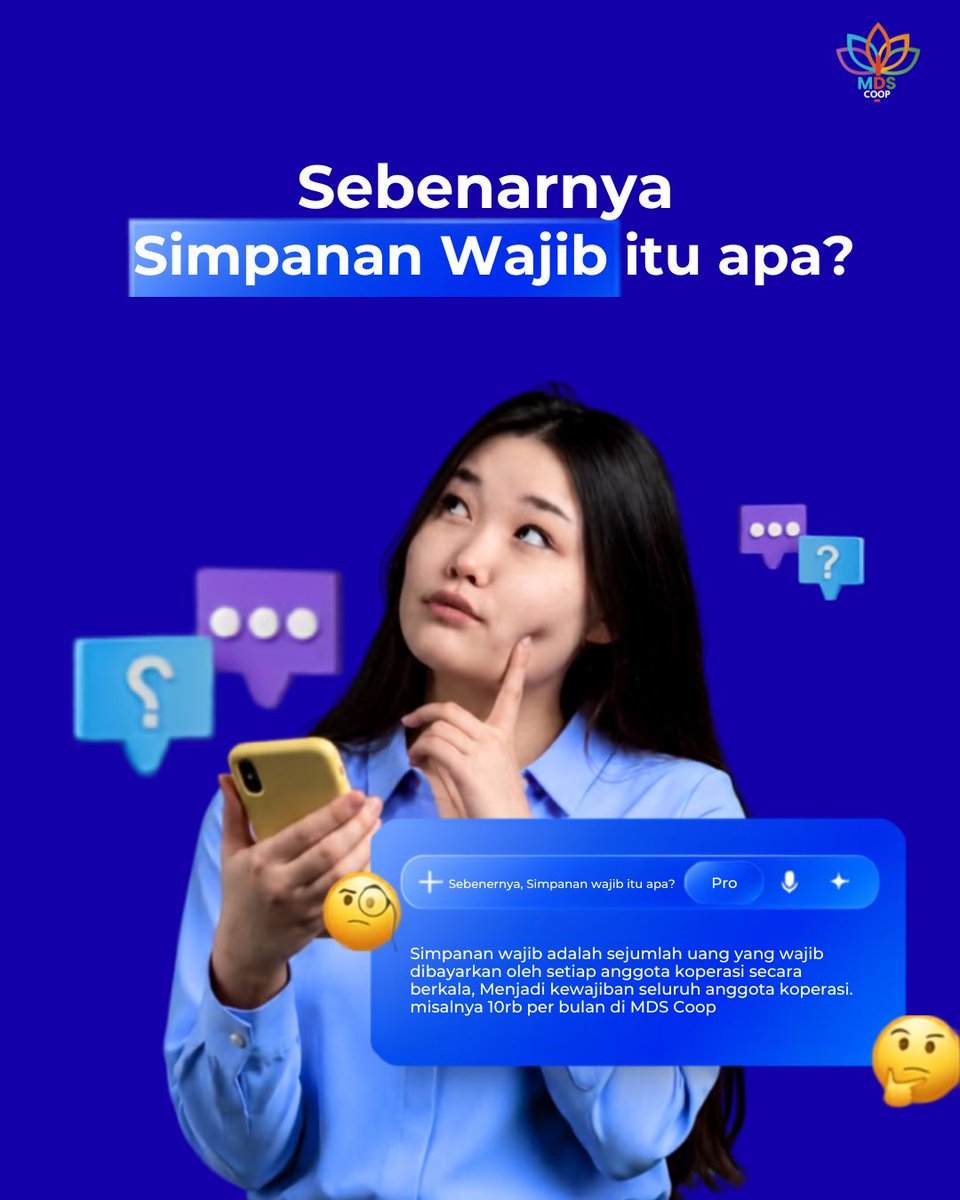 mds_coop's tweet photo. Simpanan wajib bukan sekadar iuran.
Ini adalah kontribusi rutin setiap anggota yang menjadi salah satu sumber kekuatan koperasi untuk terus berkembang dan memberikan manfaat bagi anggotanya. ๐ฑ
Yuk, jadi anggota yang aktif dan ikut membangun koperasi bersama!
#Koperasi https://t.co/NzPQCqRe6n