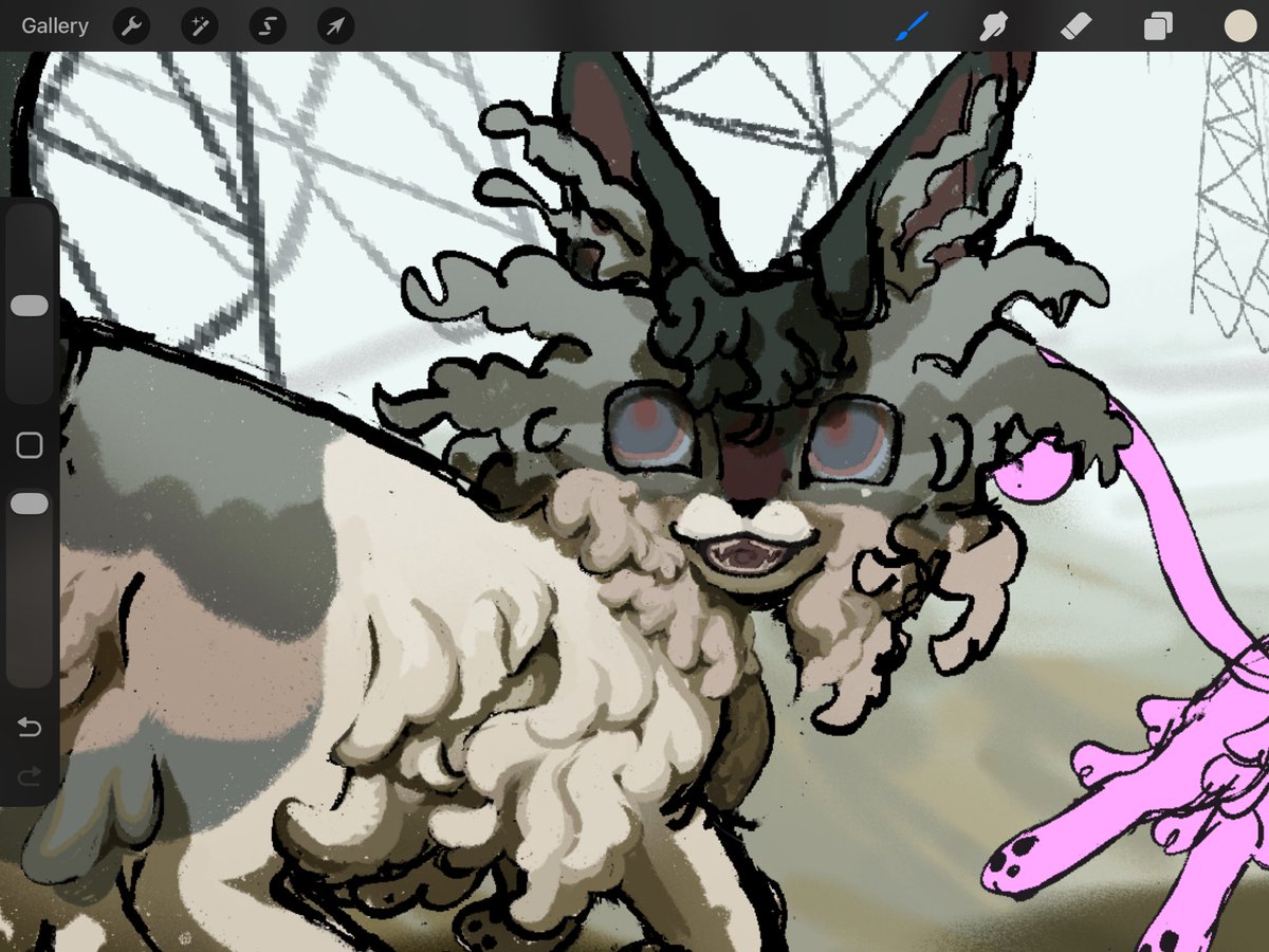 hehimejoshi's tweet photo. im barely into painting this and i already want to die https://t.co/tS66W5ZsAq
