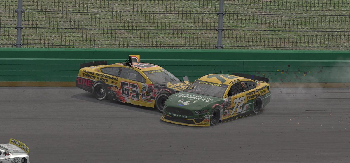 RacingSpectrum's tweet photo. Our @SuperstarARCA East results from Kentucky:
8th @MatthewDerr18 #18
20th @MadElf11 #98
26th Eric Kepf #63
29 @kevinwatler7 #14
Not a great race.
#iracing #eracing #srleast #arca #stockcar https://t.co/6d7JYt1hva