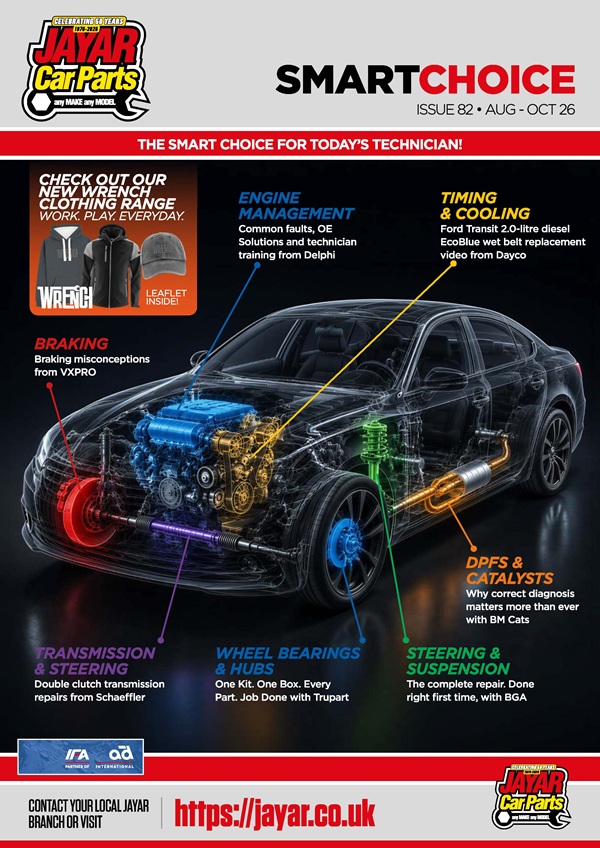 JayarCarParts's tweet photo. Good morning everyone👋
Our latest edition of Smart Choice is OUT NOW!😎
Featuring all the latest news, products &amp; expert insights for the Motor Trade!🔧
Available to read or download at 👇
https://t.co/D7gyz4Xhq4
or pick up your #free hard copy in branch!👍
#freemagazine https://t.co/FkBejSQ0EU