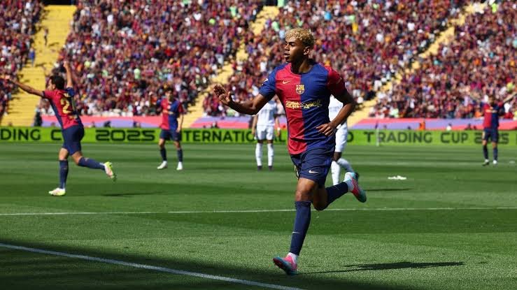 Varca_Owner's tweet photo. 6-0 FC Barcelona.

GOOOOOOOOOAAAAAAAALLLLL LAMINE YAMAL !!!!!!!!!!!!!!!!!!!!!!!!!!!!!!!!!!!!!!!!!! RODRI ASSISTTTTTT REAL MADRID ARE FACING ONE OF THE WORST HUMILIATIONS IN HISTORY UNDER JOSE MOURINHO !!!!!!!!!!!!!!!!!!!!!!! REAL MADRID ARE GETTING ABSOLUTELY DESTROYED !!!!!!!!!! https://t.co/H0RAXlQFGj
