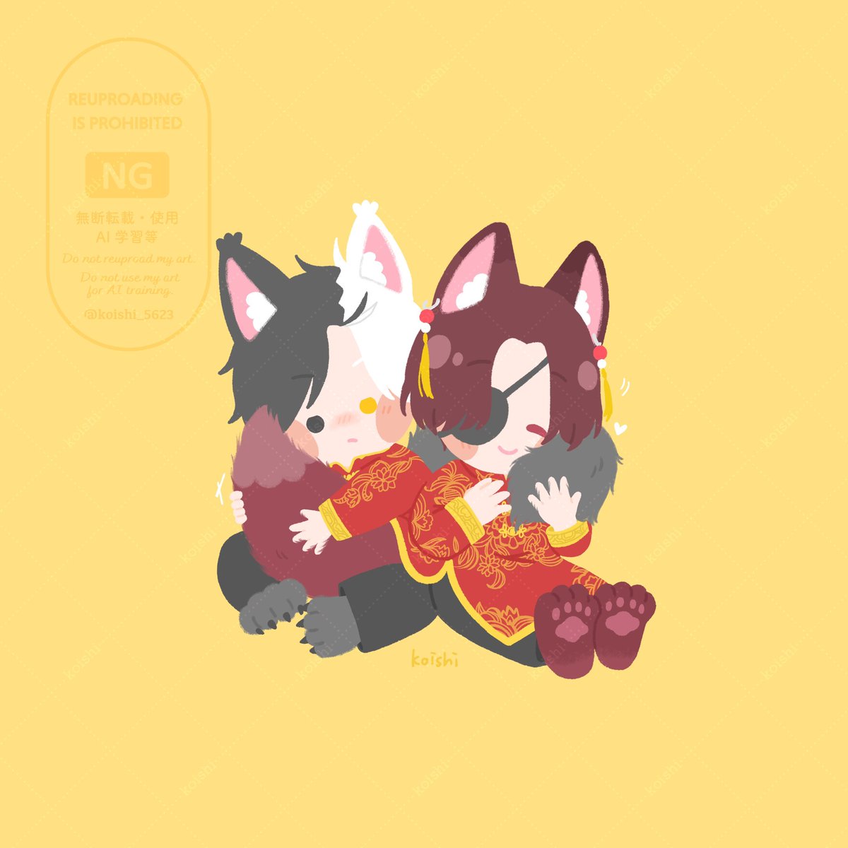 koishi_5623's tweet photo. 🐺🌸🦊🫖
ふさふさモフモフ尻尾 https://t.co/NBEPJ1EJW1