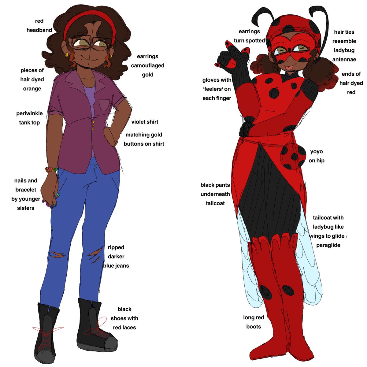 PurpsPencil's tweet photo. (2023) EARLY CORE FOUR DESIGNS FOR #msbau | #miraculous #miraculousladybug #mlb https://t.co/HpNuxTiY7w