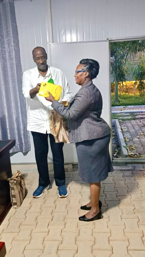 sarahkzalwango's tweet photo. Honoured to meet Gen. Salim Saleh for an inspiring discussion on advancing sanitation in Kampala. We explored bold and sustainable approaches to improving public health through better sanitation, innovative waste-to-wealth solutions, and climate-resilient practices that can transform our communities.

I was deeply humbled to receive gifts from Gen. Saleh, a gesture I greatly appreciate. Together, through collaboration and shared commitment, we can build a cleaner, healthier, and more resilient Kampala for present and future generations.