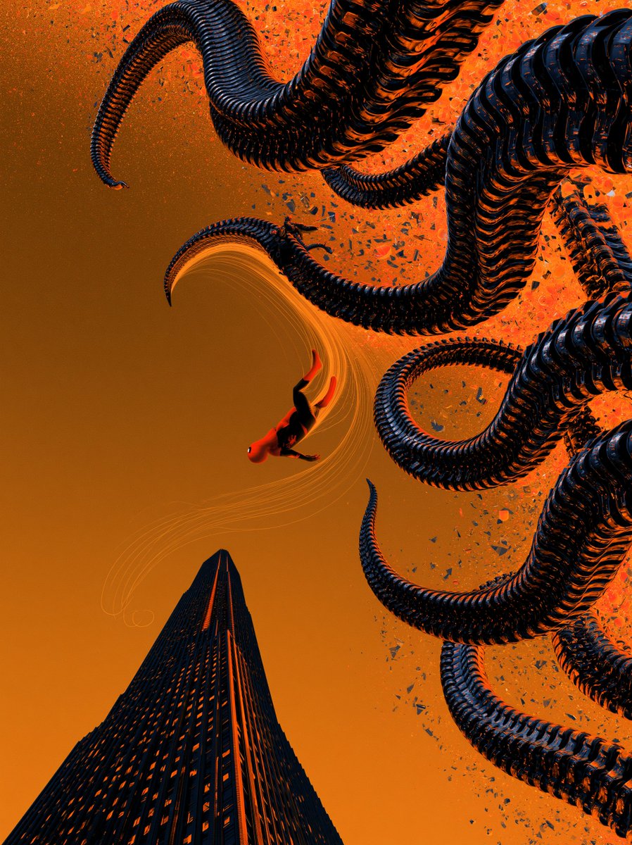 craftian_keskin's tweet photo. How about Spider-man , with this style? 

3rd one is my favorite here. https://t.co/b8sIUlEO35