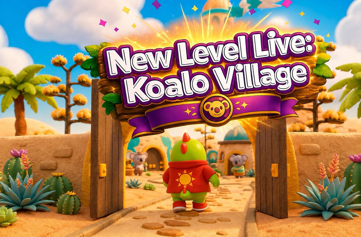 bigdoubletwo360's tweet photo. ๐จ New adventure unlocked! Koalo Village is officially live ๐จ, and it's time to discover fresh paths, new surprises, and even more reasons to keep your Sleepagotchi journey going. Who's ready to explore? ๐ด๐
#DinoApp
#NewLevel https://t.co/w5YSADvJgJ
