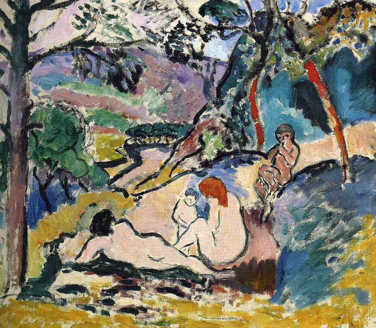 artistmatisse's tweet photo. Pastoral #artbots #matisse https://t.co/zRxnBs336C