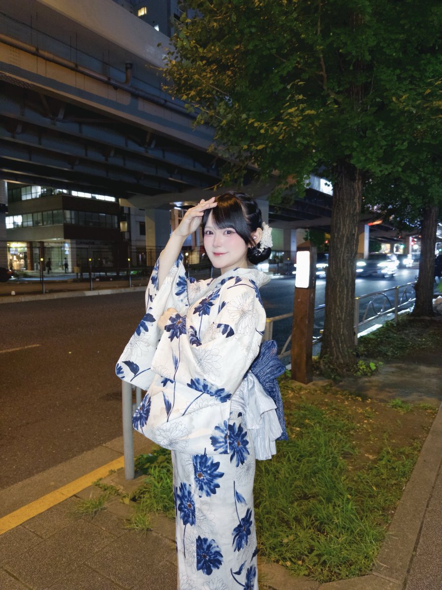 22sa_r's tweet photo. 今年初浴衣🎐꙳⋆ https://t.co/A0BXgobkHz