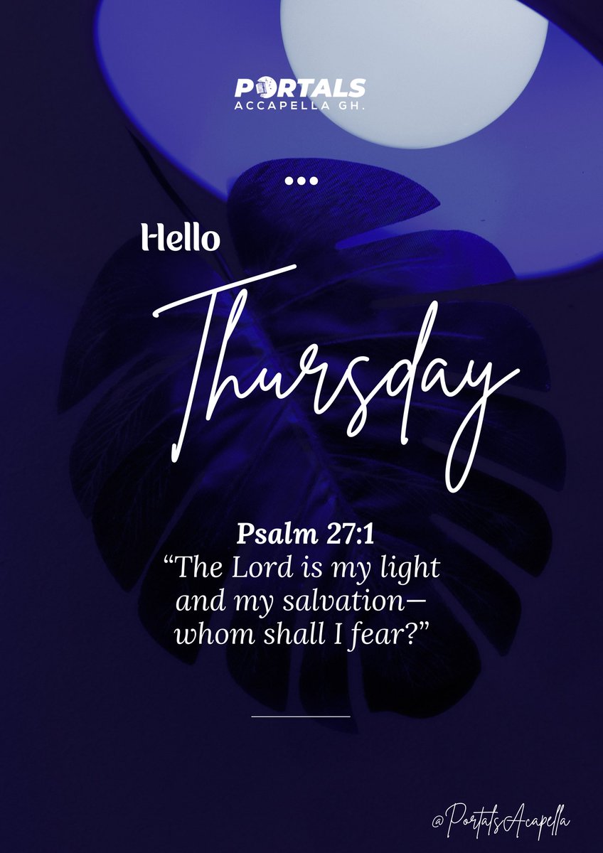 PortalsGH's tweet photo. ✨ Good Morning 🌞

When the Lord is your light, darkness has no power over you. When He is your salvation, fear has no place in your heart.

“The Lord is my light and my salvation—whom shall I fear?” — Psalm 27:1

Walk boldly today, knowing God is with you every step of the way. https://t.co/SSCd9IrlC7